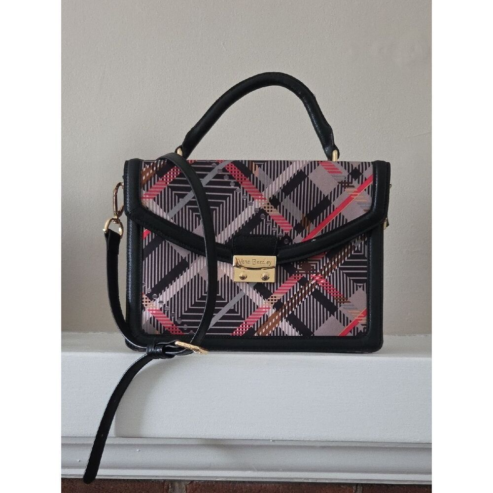 Vera Bradley Plaid Satchel